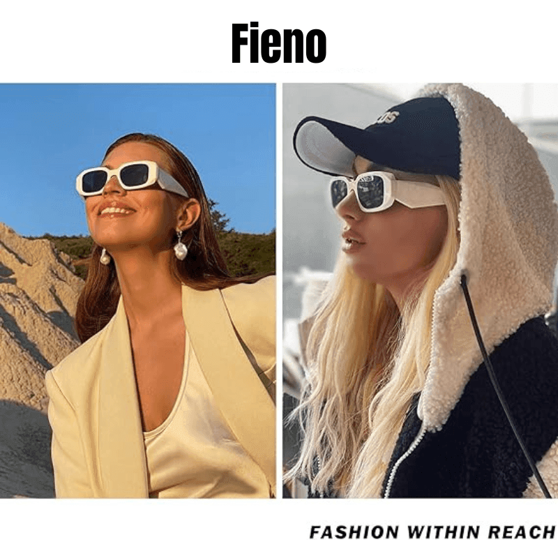 Fieno Women's Daily Irregular Square Sunglasses - Fieno