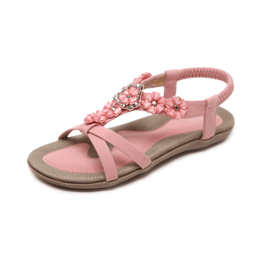 Fieno Floral Embellished Women’s Sandal - Fieno